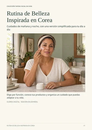 Rutina de Belleza Inspirada en Corea