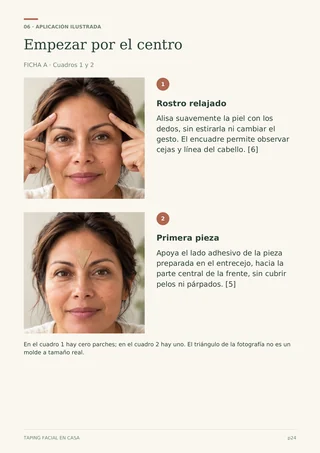 Inicio de la colocación · Página 24